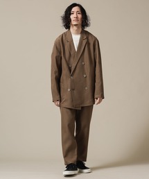 NANO universe | 《WEB限定》ベルオムール　メランジダブルセットアップ(セットアップ)