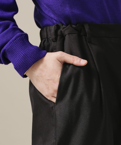 NANO universe（ナノユニバース）の「ベルオムール メランジダブルセットアップ（セットアップ・メンズ・ブラック/ベージュ/グレー・L/XL/M/S）」の9枚目の写真