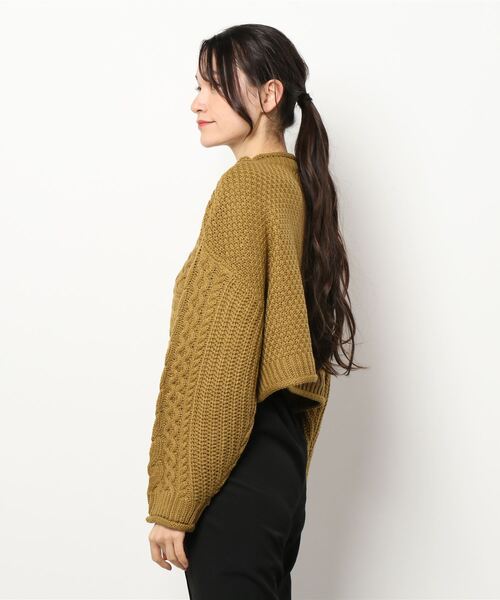 ももこ様ニットケース2点 セール】ANGORA 2WAY KNIT/アンゴラツーウェイニット（ニット