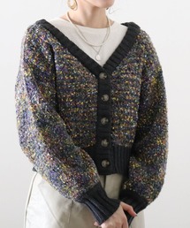 Cheek | フラッグヤーンメランジニットカーディガン(ニット/セーター)