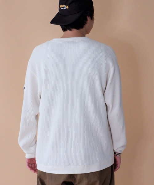 MANASTASH（マナスタッシュ）の「MANASTASH/マナスタッシュ　SNUG THERMAL L/S 22 スナッグサーマルロングスリーブ22　7123042（Tシャツ/カットソー・メンズ・ホワイト/ブラック/グレー/その他・MEDIUM/LARGE/X-LARGE）」の7枚目の写真