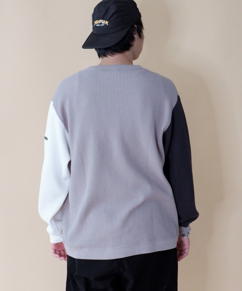 MANASTASH（マナスタッシュ）の「MANASTASH/マナスタッシュ　SNUG THERMAL L/S 22 スナッグサーマルロングスリーブ22　7123042（Tシャツ/カットソー・メンズ・ホワイト/ブラック/グレー/その他・MEDIUM/LARGE/X-LARGE）」の8枚目の写真