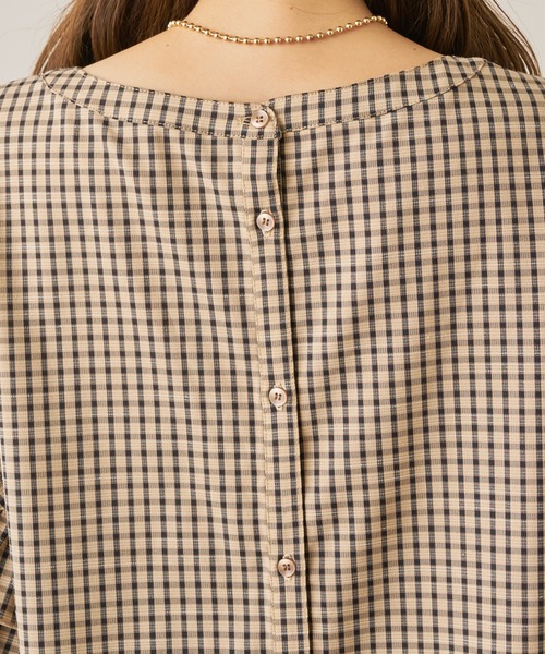 セール】【新色追加】アシメフリルボリューム袖チュニック