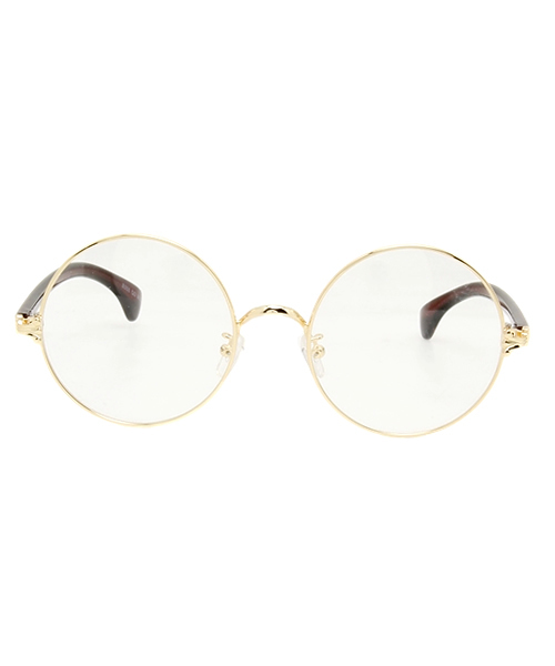 WEGO（ウィゴー）の「WEGO/ラウンドタイプ（メガネ・メンズ・ブラック/ブラウン系その他/ゴールド・FREE）」の7枚目の写真