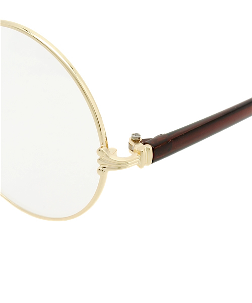 WEGO（ウィゴー）の「WEGO/ラウンドタイプ（メガネ・メンズ・ブラック/ブラウン系その他/ゴールド・FREE）」の10枚目の写真