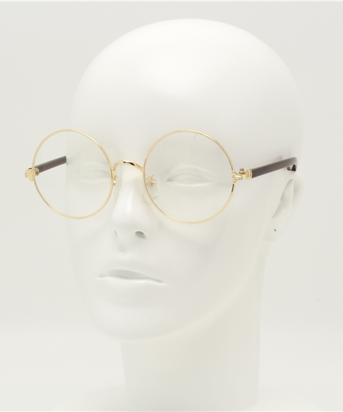 WEGO（ウィゴー）の「WEGO/ラウンドタイプ（メガネ・メンズ・ブラック/ブラウン系その他/ゴールド・FREE）」の5枚目の写真