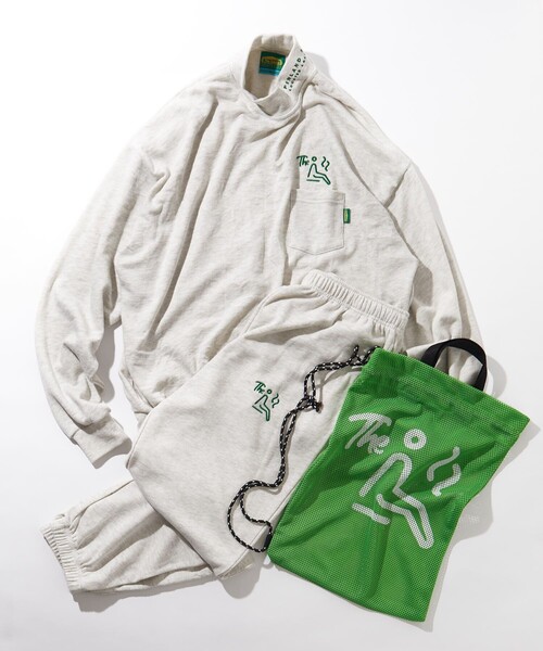 FREAK'S STORE（フリークスストア）の「The Sauna/ザサウナ MOCK NECK T-SHIRT SETUP/モックネック Tシャツ セットアップ（その他トップス・メンズ・グレー・SMALL/MEDIUM/LARGE）」の21枚目の写真