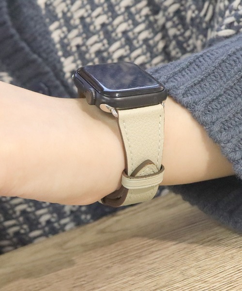 Urban Coral(アーバンコーラル)の「Apple Watch Band / アップルウォッチ バンド スリムイタリアンレザー / Urban Coral(デジタル腕時計・レディース・ブルー系その他/ローズ系/グレー系その他/グレー系その他2/アイボリー/ピンク系その他/ベビーピンク/サンドベージュ/ブラウン系その他/ラベンダー/オレンジ/ブラック系その他・44mm/40mm)」の13枚目の写真