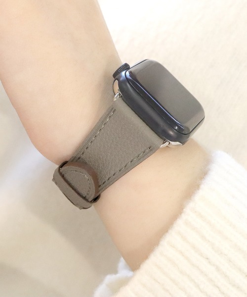 Urban Coral(アーバンコーラル)の「Apple Watch Band / アップルウォッチ バンド スリムイタリアンレザー / Urban Coral(デジタル腕時計・レディース・ブルー系その他/ローズ系/グレー系その他/グレー系その他2/アイボリー/ピンク系その他/ベビーピンク/サンドベージュ/ブラウン系その他/ラベンダー/オレンジ/ブラック系その他・44mm/40mm)」の14枚目の写真