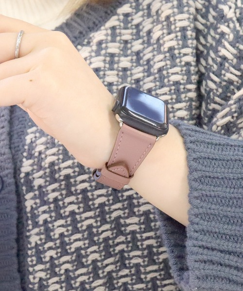 Urban Coral(アーバンコーラル)の「Apple Watch Band / アップルウォッチ バンド スリムイタリアンレザー / Urban Coral(デジタル腕時計・レディース・ブルー系その他/ローズ系/グレー系その他/グレー系その他2/アイボリー/ピンク系その他/ベビーピンク/サンドベージュ/ブラウン系その他/ラベンダー/オレンジ/ブラック系その他・44mm/40mm)」の18枚目の写真