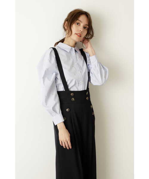 JILL STUART（ジルスチュアート）の「◆クレイブラウス（シャツ/ブラウス・レディース・ホワイト/ブルー・SMALL/MEDIUM）」の22枚目の写真