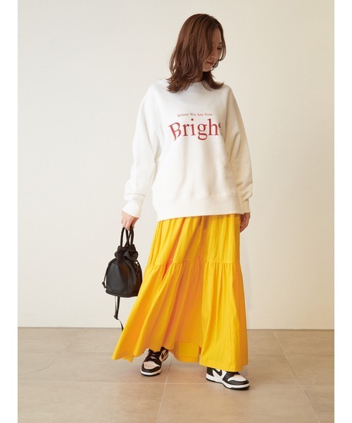 emmi（エミ）の「【emmi atelier】巾着ショルダーバッグ（ショルダーバッグ・レディース・ホワイト/ライトブルー/ブラック・FREE）」の18枚目の写真