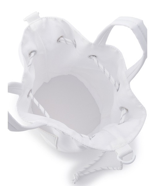 emmi（エミ）の「【emmi atelier】巾着ショルダーバッグ（ショルダーバッグ・レディース・ホワイト/ライトブルー/ブラック・FREE）」の14枚目の写真