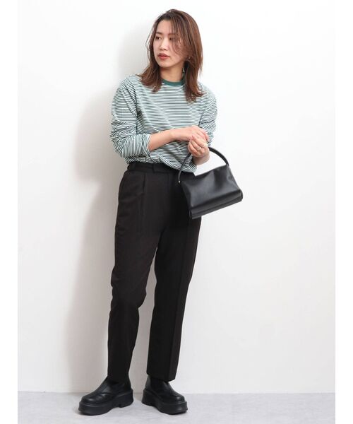 Ungrid（アングリッド）の「【WEB限定】カラータックフレアパンツ（その他パンツ・レディース・ブラック/パープル/レッド/ピンク/イエロー/オレンジ・FREE）」の20枚目の写真