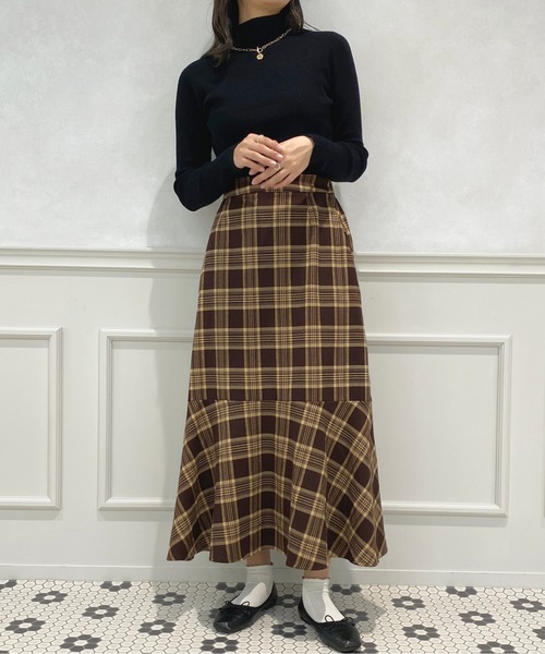 apres jour(アプレジュール)の「ハイネックリブニット【ZOZOTOWN限定アイテム】(ニット/セーター・レディース・ブラック/ダークブラウン/ピンク/アイボリー/キャメル・X-LARGE/フリー)」の18枚目の写真