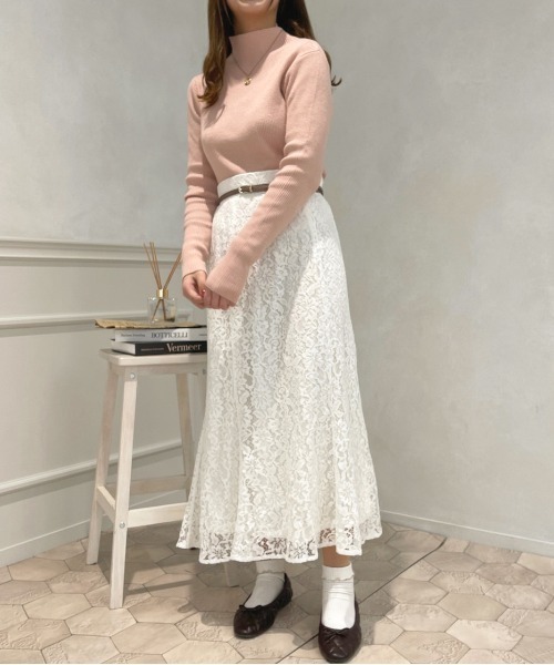 apres jour(アプレジュール)の「ハイネックリブニット【ZOZOTOWN限定アイテム】(ニット/セーター・レディース・ブラック/ダークブラウン/ピンク/アイボリー/キャメル・X-LARGE/フリー)」の8枚目の写真