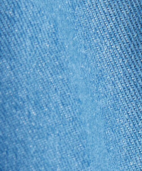 grove(グローブ)の「◆【S-3L】ノーカラーデニムジャケット(デニムジャケット・レディース・ライトブルー/ネイビー/アイボリー・01/02/03/04/05)」の12枚目の写真