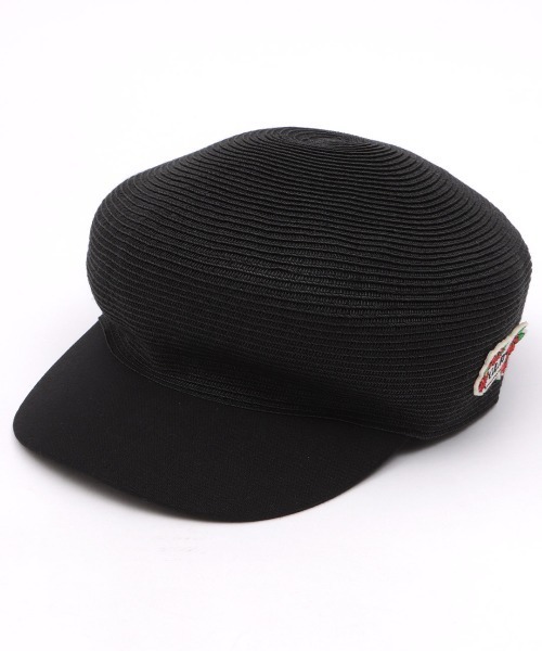 チチカカ(チチカカ)の「ワッペン付きキャスケット(キャスケット・レディース・ベージュ/ブラック/ブルー・FREE)」の10枚目の写真