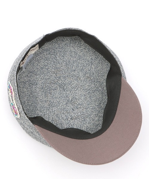 チチカカ(チチカカ)の「ワッペン付きキャスケット(キャスケット・レディース・ベージュ/ブラック/ブルー・FREE)」の12枚目の写真