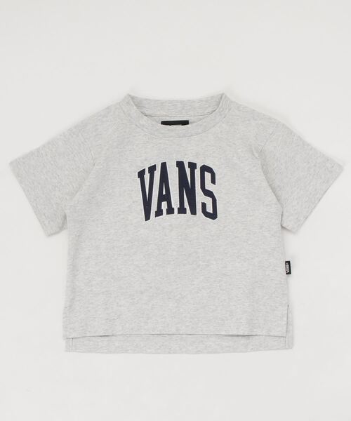 VANS(バンズ)の「VANS ヴァンズ K VANS Logo Big TEE ショートスリーブ 122R5010400 ASH(Tシャツ/カットソー・キッズ・グレー・SMALL/MEDIUM/LARGE)」の1枚目の写真