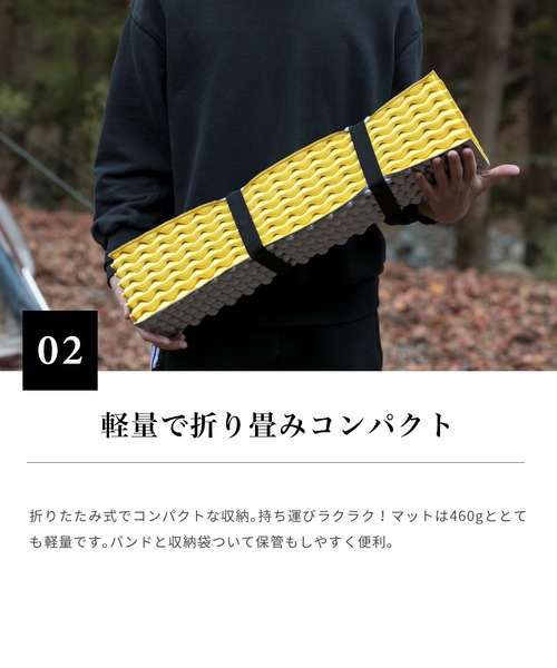 S'more(スモア)の「【S'more / Aluminum Waffle Mat】(アルミニウムワッフルマット)(アウトドアグッズ・レディース・イエロー/グリーン/チョコ/キャメル・FREE)」の9枚目の写真