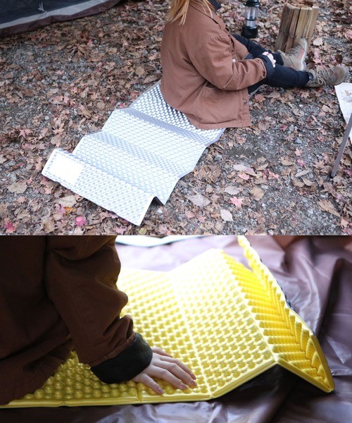 S'more(スモア)の「【S'more / Aluminum Waffle Mat】(アルミニウムワッフルマット)(アウトドアグッズ・レディース・イエロー/グリーン/チョコ/キャメル・FREE)」の15枚目の写真