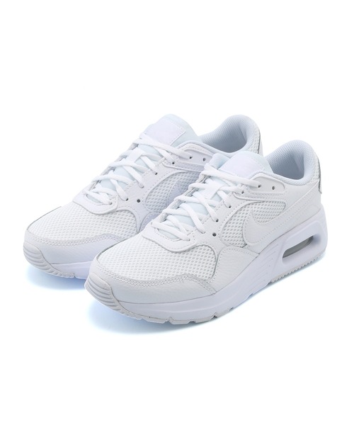 NIKE(ナイキ)の「【NIKE】ナイキ エアマックス SC ウィメンズシューズ(スニーカー・レディース・ブラック/ホワイト系その他/ホワイト/ホワイト系その他2/グレー・23.5cm/24.5cm/23/24/22.5cm/25/25.5cm)」の3枚目の写真