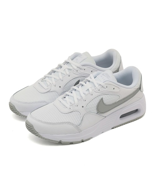 NIKE(ナイキ)の「【NIKE】ナイキ エアマックス SC ウィメンズシューズ(スニーカー・レディース・ブラック/ホワイト系その他/ホワイト/ホワイト系その他2/グレー・23.5cm/24.5cm/23/24/22.5cm/25/25.5cm)」の2枚目の写真