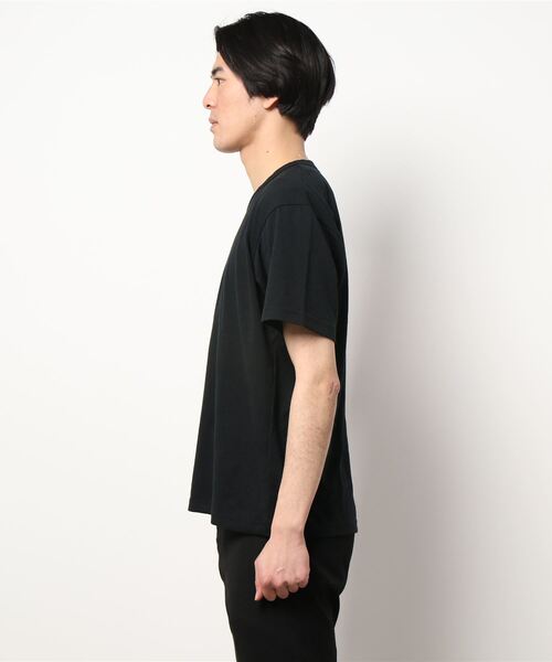 Upcycle(アップサイクル)の「【UP CYCLE】 VINTAGE WASH S/S TEE(Tシャツ/カットソー・メンズ・ホワイト/ブラック/ネイビー・X-LARGE/LARGE)」の4枚目の写真