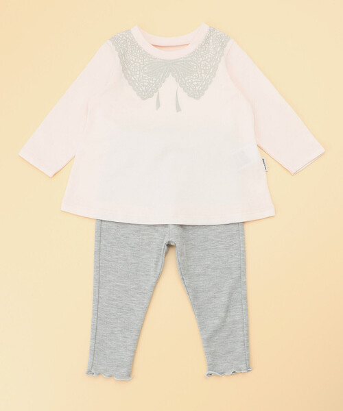 セール 長袖チュニック レギンス入り ギフトセット 80 90cm その他ベビー用品 Comme Ca Ism コムサイズム のファッション通販 Zozotown