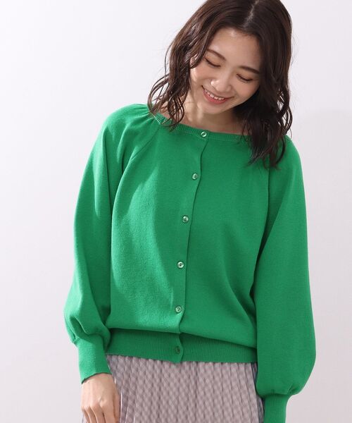 DRESKIP(ドレスキップ)の「◆前後2WAY スクエアネックニットプルオーバー(ニット/セーター・レディース・ブラック/オフホワイト/ライトグリーン/ピンク系・02/03/04)」の3枚目の写真