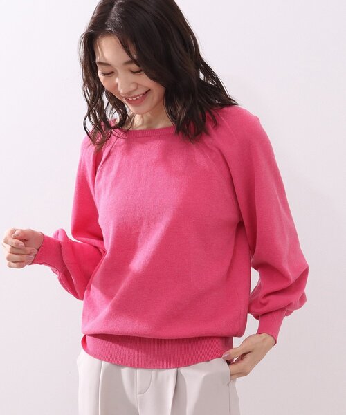 DRESKIP(ドレスキップ)の「◆前後2WAY スクエアネックニットプルオーバー(ニット/セーター・レディース・ブラック/オフホワイト/ライトグリーン/ピンク系・02/03/04)」の21枚目の写真