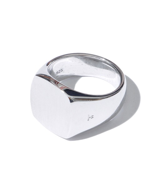 TOM WOOD（トムウッド）の「TOMWOOD/トムウッド Cushion Satin シルバー シグネットリング 指輪（リング・メンズ・シルバー・54/56/48/52/50）」の14枚目の写真