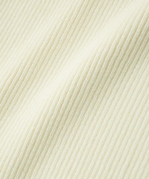 VIS(ビス)の「アシンメトリービッグカラーノースリーブニット【sustainable】(Tシャツ/カットソー・レディース・ネイビー/オレンジ系その他2/ホワイト/ダークブラウン・FREE)」の19枚目の写真