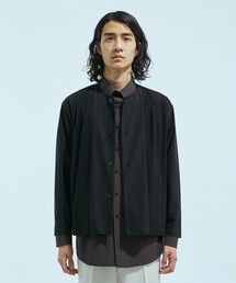 UNITED TOKYO | サイドプリーツノーカラーBL(ブルゾン)
