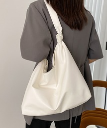 STYLEBLOCK | PUレザーシンプルショルダーバッグ(ショルダーバッグ)
