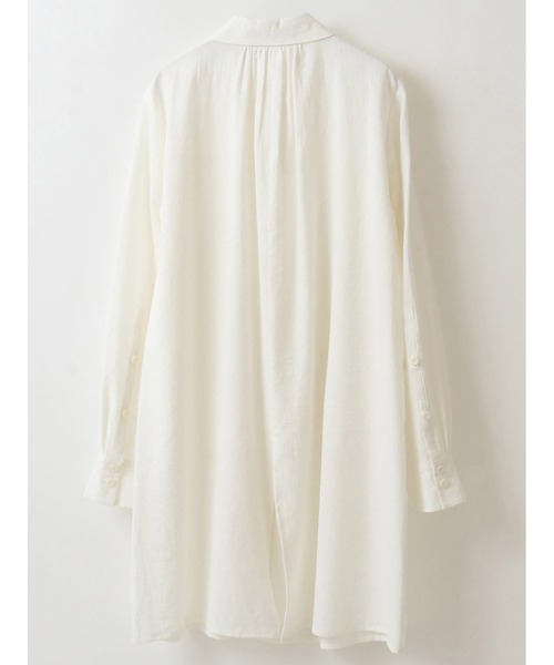 enchainement（アンシェヌマン）の「Folded Shirt（シャツ/ブラウス・レディース・ホワイト/ブラック・36）」の10枚目の写真