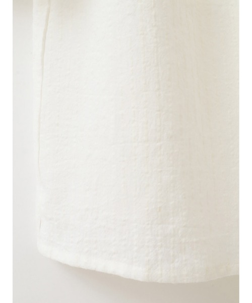 enchainement（アンシェヌマン）の「Folded Shirt（シャツ/ブラウス・レディース・ホワイト/ブラック・36）」の13枚目の写真