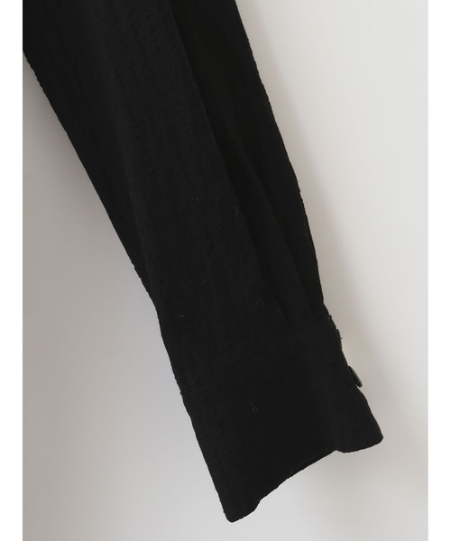 enchainement（アンシェヌマン）の「Folded Shirt（シャツ/ブラウス・レディース・ホワイト/ブラック・36）」の6枚目の写真