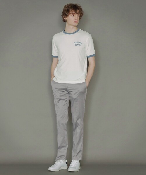 MACKINTOSH LONDON（マッキントッシュ ロンドン）の「綿ストレッチチノパンツ（チノパンツ・メンズ・ベージュ系その他/グレー/ネイビー・86/90/82/94/78）」の4枚目の写真