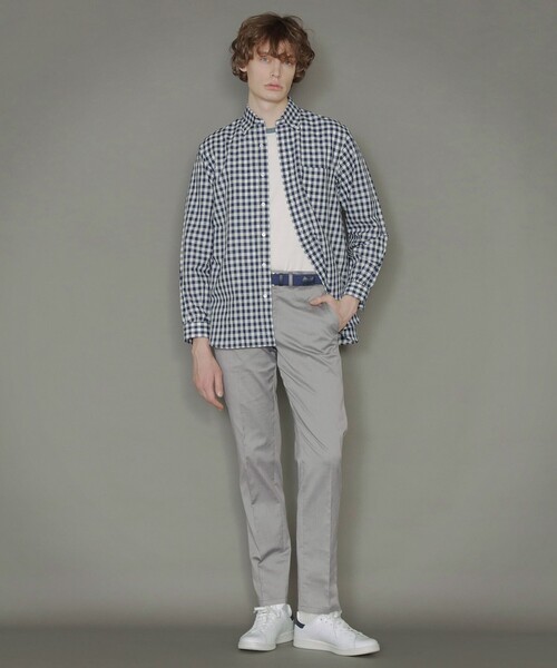 MACKINTOSH LONDON（マッキントッシュ ロンドン）の「綿ストレッチチノパンツ（チノパンツ・メンズ・ベージュ系その他/グレー/ネイビー・86/90/82/94/78）」の5枚目の写真