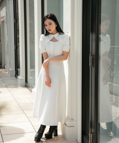 ANDGEEBEE（アンジービー）の「ワッフルデザイントップス（その他トップス・レディース・ブラック/ホワイト・MEDIUM）」の9枚目の写真