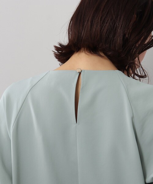 SOUP（スープ）の「◆さらっときれい見え/サテンタックスリーブブラウス（シャツ/ブラウス・レディース・ライトパープル/ライトグリーン/ナチュラル/サックスブルー/レモンイエロー・13/09/15 /11）」の19枚目の写真