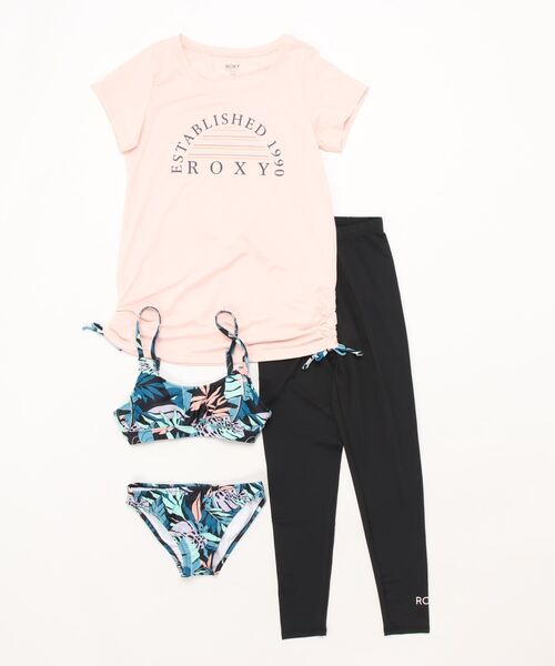 ROXY セット♡ OUTLET】Roxy DREAMER RUFFLE BRALETTE SET キッズ 子供用 水着