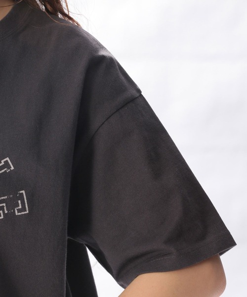 ニコアンド ジーンズ イージーリメイクライク 新品未使用タグ付き niko and（ニコアンド）の「リメイクライクチュニックTシャツ