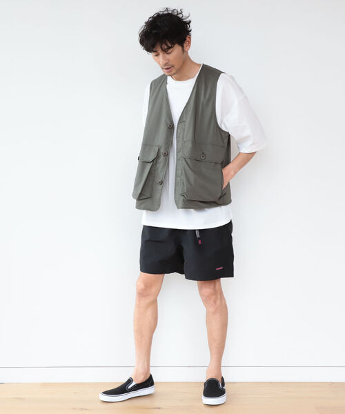 B:MING by BEAMS（ビーミングバイビームス）の「B:MING by BEAMS / ユーティリティ ベスト（ベスト・メンズ・ブラック/オリーブ・SMALL/MEDIUM/LARGE）」の5枚目の写真