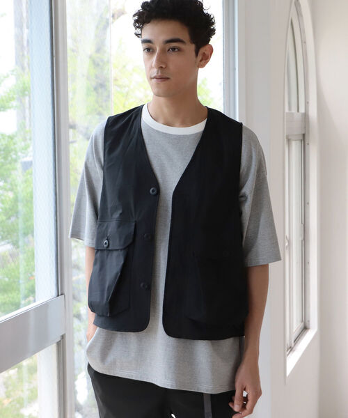 B:MING by BEAMS（ビーミングバイビームス）の「B:MING by BEAMS / ユーティリティ ベスト（ベスト・メンズ・ブラック/オリーブ・SMALL/MEDIUM/LARGE）」の19枚目の写真