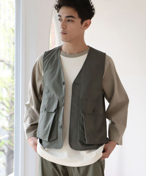 B:MING by BEAMS（ビーミングバイビームス）の「B:MING by BEAMS / ユーティリティ ベスト（ベスト・メンズ・ブラック/オリーブ・SMALL/MEDIUM/LARGE）」の21枚目の写真