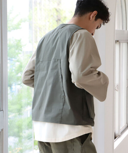 B:MING by BEAMS（ビーミングバイビームス）の「B:MING by BEAMS / ユーティリティ ベスト（ベスト・メンズ・ブラック/オリーブ・SMALL/MEDIUM/LARGE）」の22枚目の写真