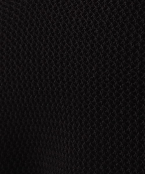 OPAQUE.CLIP(オペークドットクリップ)の「◆透かし編み スキッパーネックニット(ニット/セーター・レディース・オフホワイト/ブラック/ブルー/オレンジ系その他5・00)」の12枚目の写真